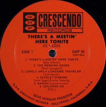 LP Joe & Eddie: There's A Meetin' Here Tonite