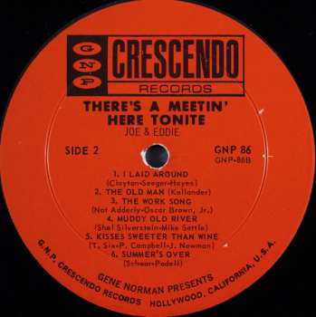LP Joe & Eddie: There's A Meetin' Here Tonite