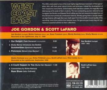 CD Scott LaFaro: West Coast Days - Live At The Lighthouse