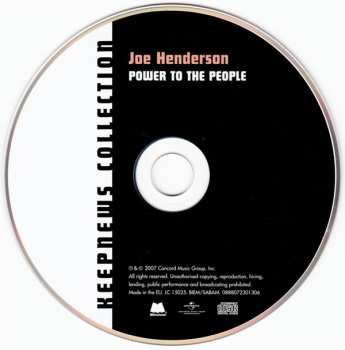 CD Joe Henderson: Power To The People