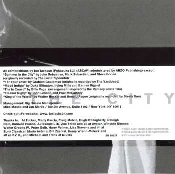 CD Joe Jackson: Summer In The City (Live In New York)
