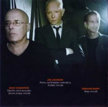 CD Joe Jackson Trio: Live Music - Europe 2010