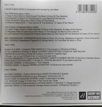 3CD/Box Set Joe Meek: I Hear A New World. An Outerspace Music Fantasy By Joe Meek (The Pioneers Of Electronic Music)