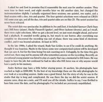 CD Zoot Sims: Joe & Zoot & More