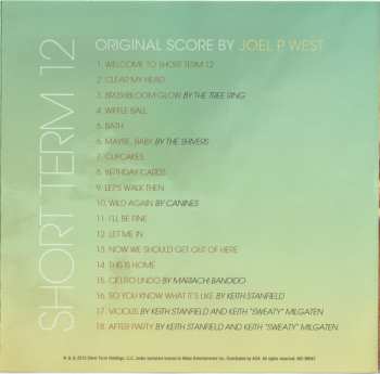 CD Joel P West: Short Term 12 (Original Motion Picture Soundtrack) 