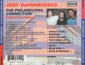 CD Joey DeFrancesco: The Philadelphia Connection - A Tribute To Don Patterson