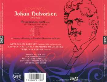 CD Terje Mikkelsen: Fossegrimen Op.21 - Norway's Greeting To Theodore Roosevelt Op.31