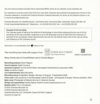 4CD/Box Set Neeme Järvi: Orchestral Works