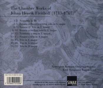 CD Ketil Haugsand: The Chamber Works Of Johan Henrik Freithoff