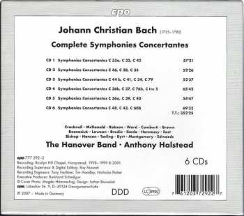 6CD/Box Set Johann Christian Bach: Complete Symphonies Concertantes