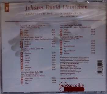 CD Johann David Heinichen: Galant Court Music