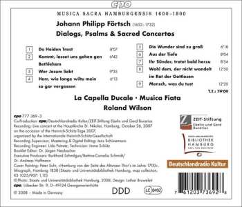 CD La Capella Ducale: Sacred Concertos
