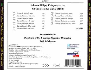 CD Parnassi Musici: Trio Sonatas