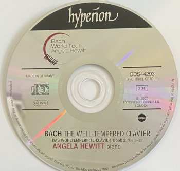 4CD/Box Set Johann Sebastian Bach: The Well-Tempered Clavier