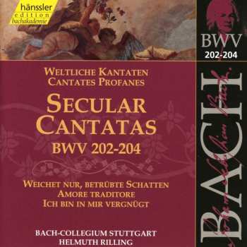 Album Johann Sebastian Bach: Secular Cantatas BWV 202-204