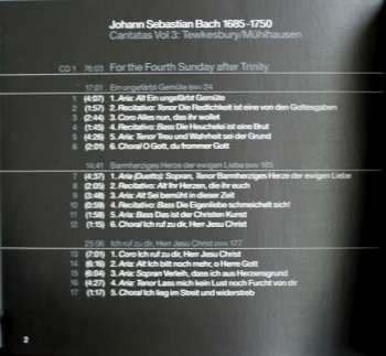2CD Johann Sebastian Bach: Cantatas Vol. 03: Tewkesbury / Mühlhausen