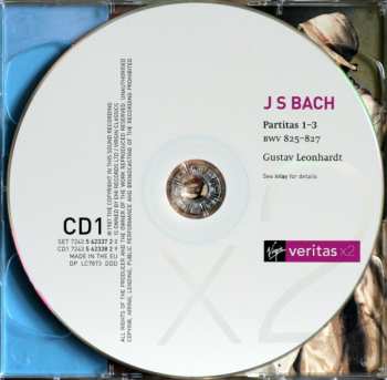2CD Johann Sebastian Bach: 6 Partitas