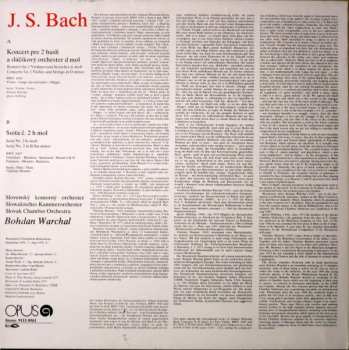 LP Johann Sebastian Bach: Concerto For 2 Violins BWV 1043 • Suite No. 2 BWV 1067