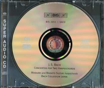 SACD Johann Sebastian Bach: Concertos for Two Harpsichords