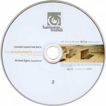 2CD Johann Sebastian Bach: Das Wohltemperierte Clavier Vol. 1