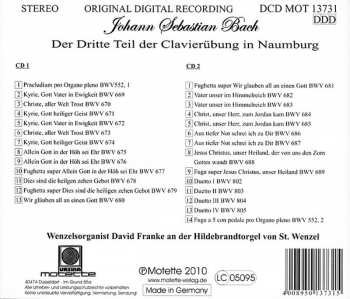 2CD Johann Sebastian Bach: Dritter Theil Der Clavier Übung In Naumburg