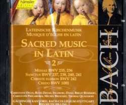 Album Johann Sebastian Bach: Sacred Music In Latin - 2