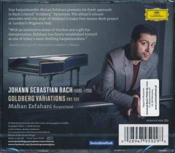 CD Johann Sebastian Bach: Goldberg Variations