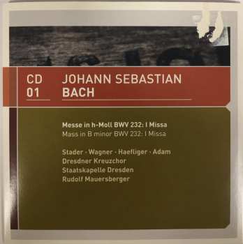 10CD Johann Sebastian Bach: Große Geistliche Chormusik (Great Sacred Choral Music)