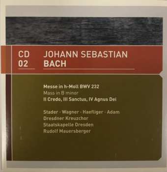 10CD Johann Sebastian Bach: Große Geistliche Chormusik (Great Sacred Choral Music)