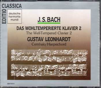 2CD Johann Sebastian Bach: Das Wohltemperierte Klavier 2 / The Well-Tempered Clavier 2