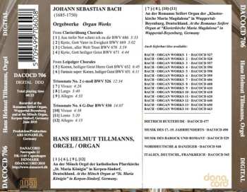 CD Johann Sebastian Bach: Orgelwerke - Organ Works