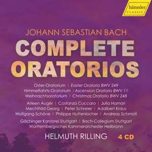 4CD Johann Sebastian Bach: Helmuth Rilling - Complete Bach Oratorios