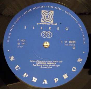 LP Johann Sebastian Bach: Hudební Obětina