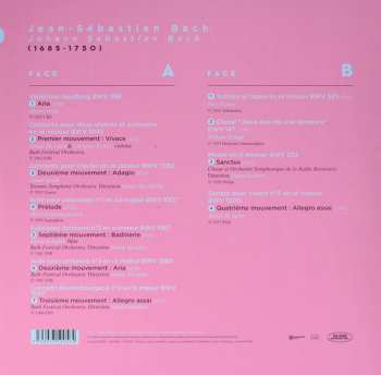 LP Johann Sebastian Bach:  Les Chefs D'Œuvres De Jean Sebastien Bach = The Masterpieces Of Johann-Sebastian Bach
