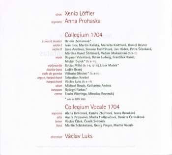 CD Johann Sebastian Bach: Oboe Concertos Et Cantatas
