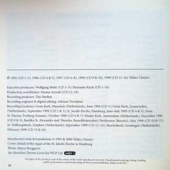 16CD/Box Set Johann Sebastian Bach: Organ Works