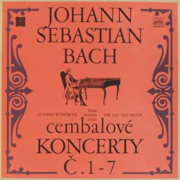 3LP/Box Set Johann Sebastian Bach: Cembalové Koncerty Č. 1-7 (2xLP + BOX + BOOKLET)