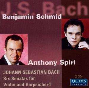 2CD Johann Sebastian Bach: Six Sonatas For Violin And Harpsichord