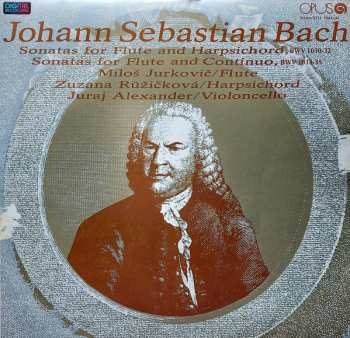 2LP Johann Sebastian Bach: Sonatas For Flute And Harpsichord Bwv 1030-32, Sonatas For Flute And Continuo Bwv 1033-35 (2xLP)