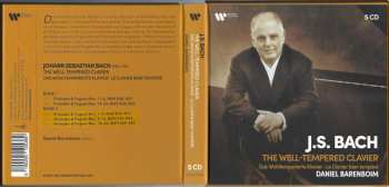 5CD/Box Set Johann Sebastian Bach: The Well-Tempered Clavier = Das Wohltemperierte Clavier = Le Clavier Bien Tempéré