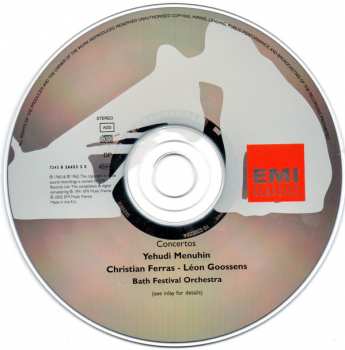 CD Johann Sebastian Bach: Concertos Pour Violon