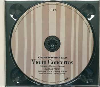 2CD Johann Sebastian Bach: Violin Concertos (Sinfonias · Overture · Sonatas)