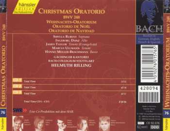 3CD Johann Sebastian Bach: Christmas Oratorio BWV 248