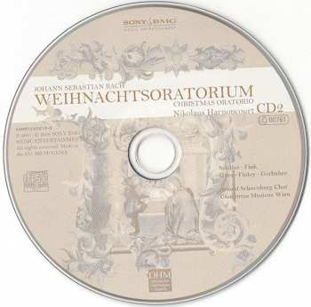 2CD/Box Set Johann Sebastian Bach: Weihnachtsoratorium BWV 248