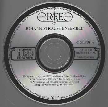 CD Johann Strauss Jr.: Soirée Dansante