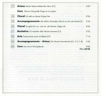 CD Johann Wilhelm Hertel: Die Geburt Jesu Christi