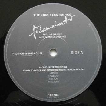 2LP Johanna Martzy: The Unreleased And Rare Recordings  LTD | NUM