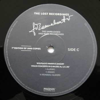 2LP Johanna Martzy: The Unreleased And Rare Recordings  LTD | NUM