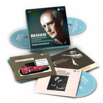 6CD/Box Set Johannes Brahms: The Symphonies, Concertos, Ein Deutsches Requiem