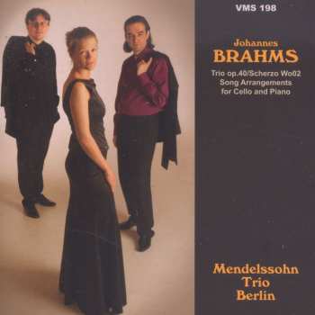 CD Johannes Brahms: Horntrio Op.40 (arr.für Klaviertrio)